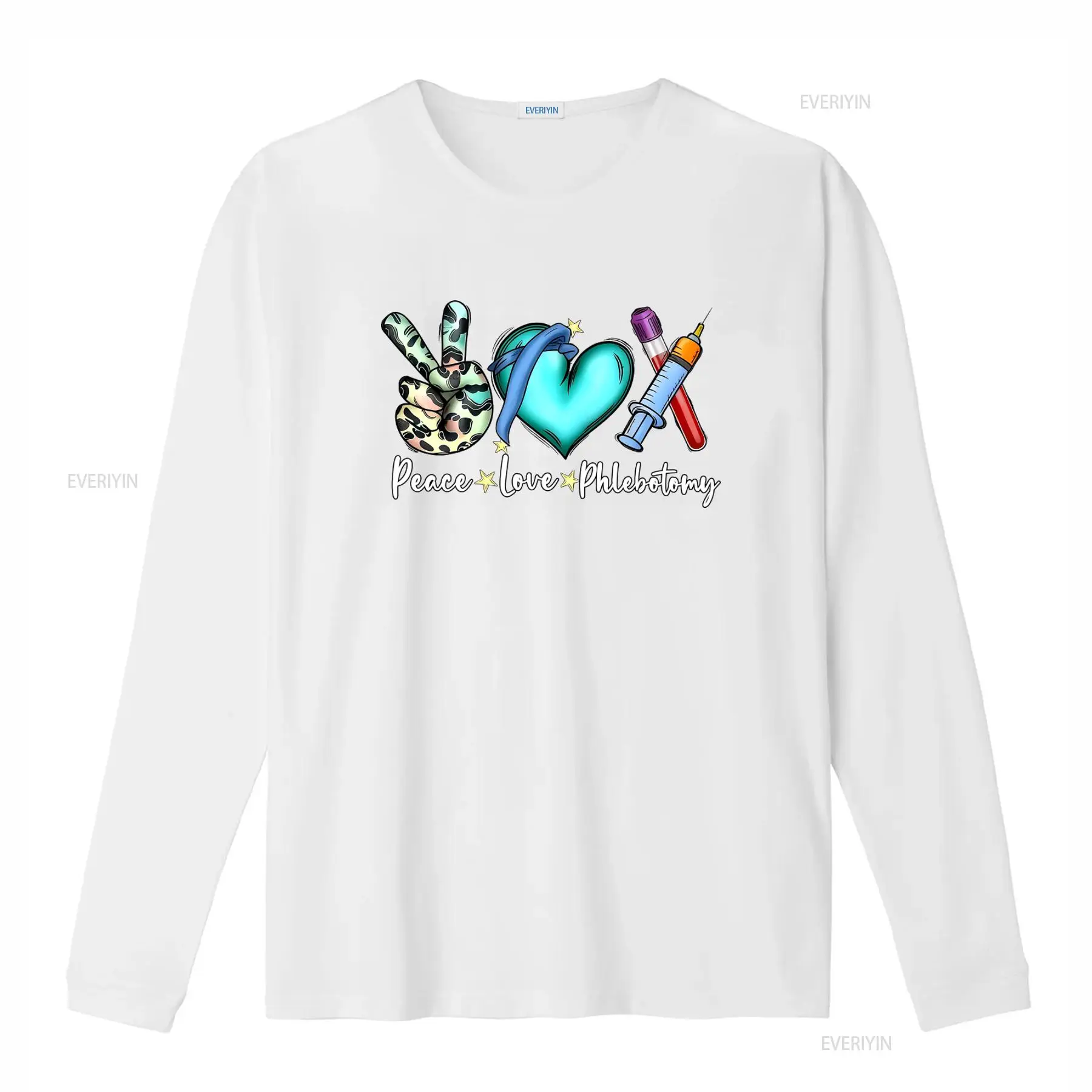 Peace Love Phlebotomy T Shirt  - Medical Laboratory Technologist 评论和价格