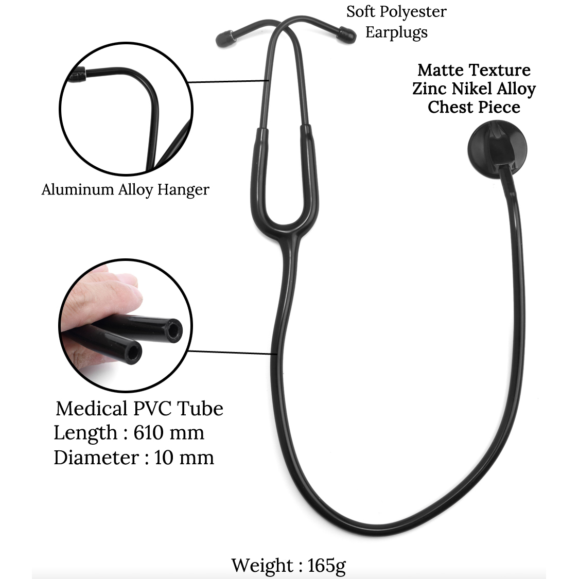 All Black Medical Cardiology D - Medical Lab Science 评论和价格