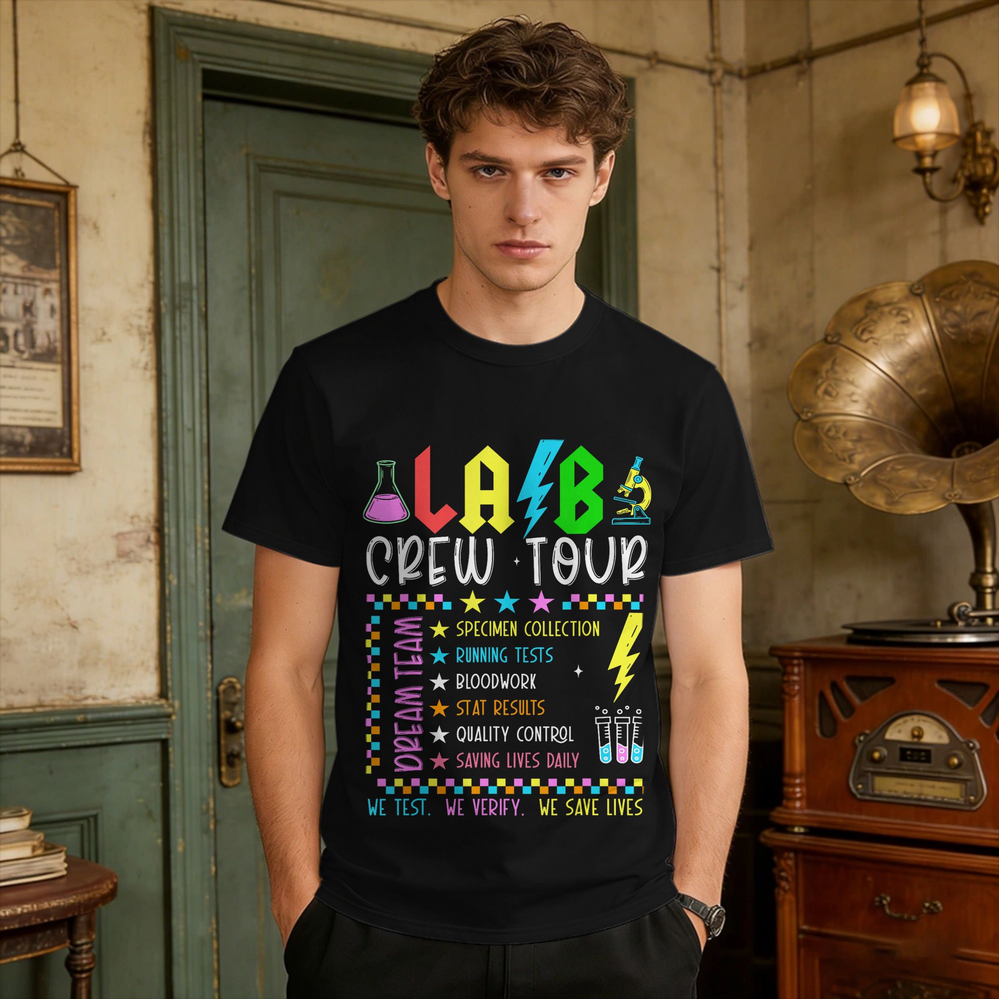 Vintage T-Shirt Summer Lab Wee - Medical Lab Professionals Week 评论和价格