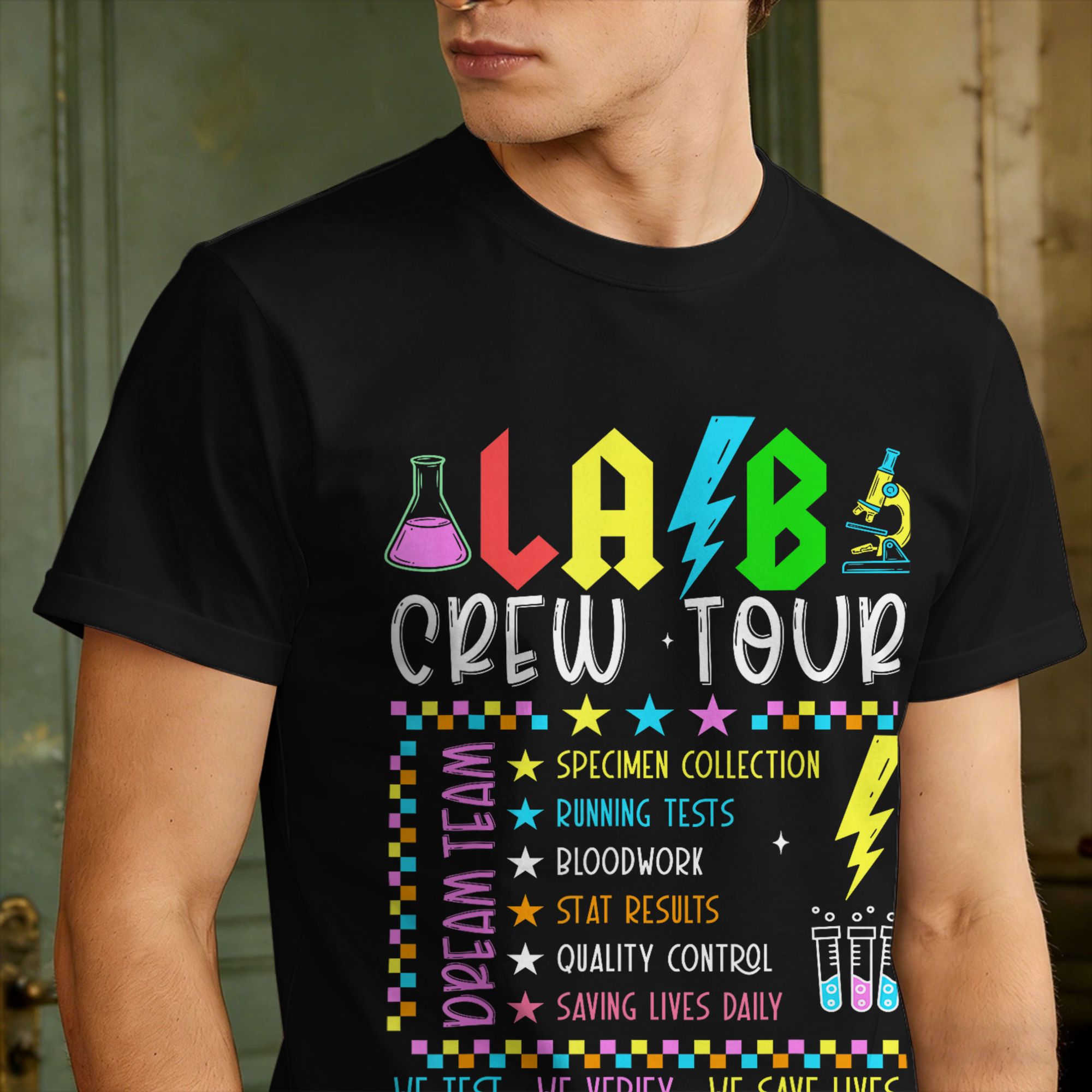 Vintage T-Shirt Summer Lab Wee - Medical Lab Professionals Week 评论和价格